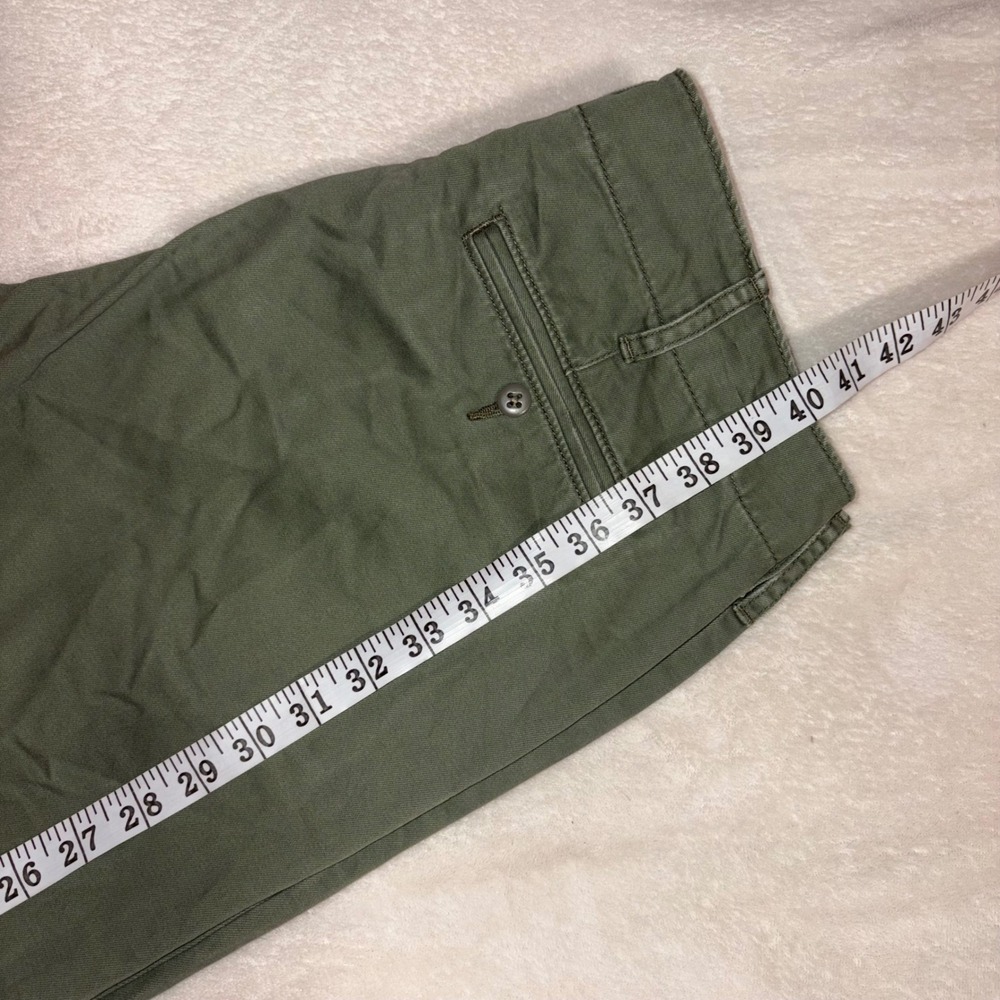 DENIM & SUPPLY Chino Pants Mens 30‎ Olive Green Ralph Lauren Military Cotton - Picture 11 of 11
